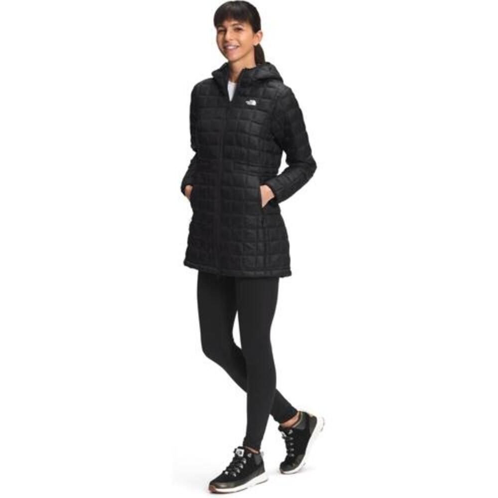 NEW The North Face Women's ThermoBall™ Hooded Parka in Black SZ M #C4875 - Picture 3 of 12